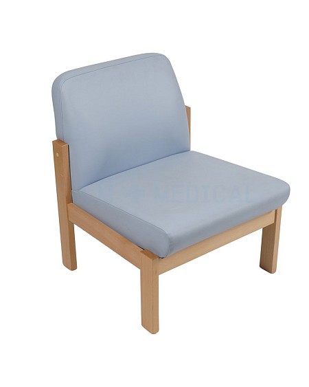 Blue  Low Back Chair